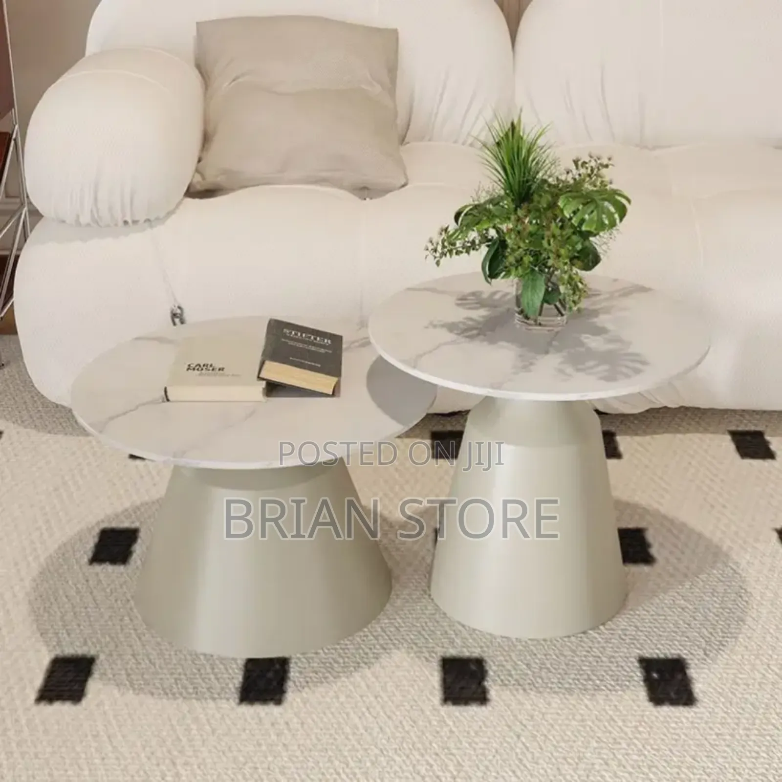 2 In1 Marble Top Coffee Table