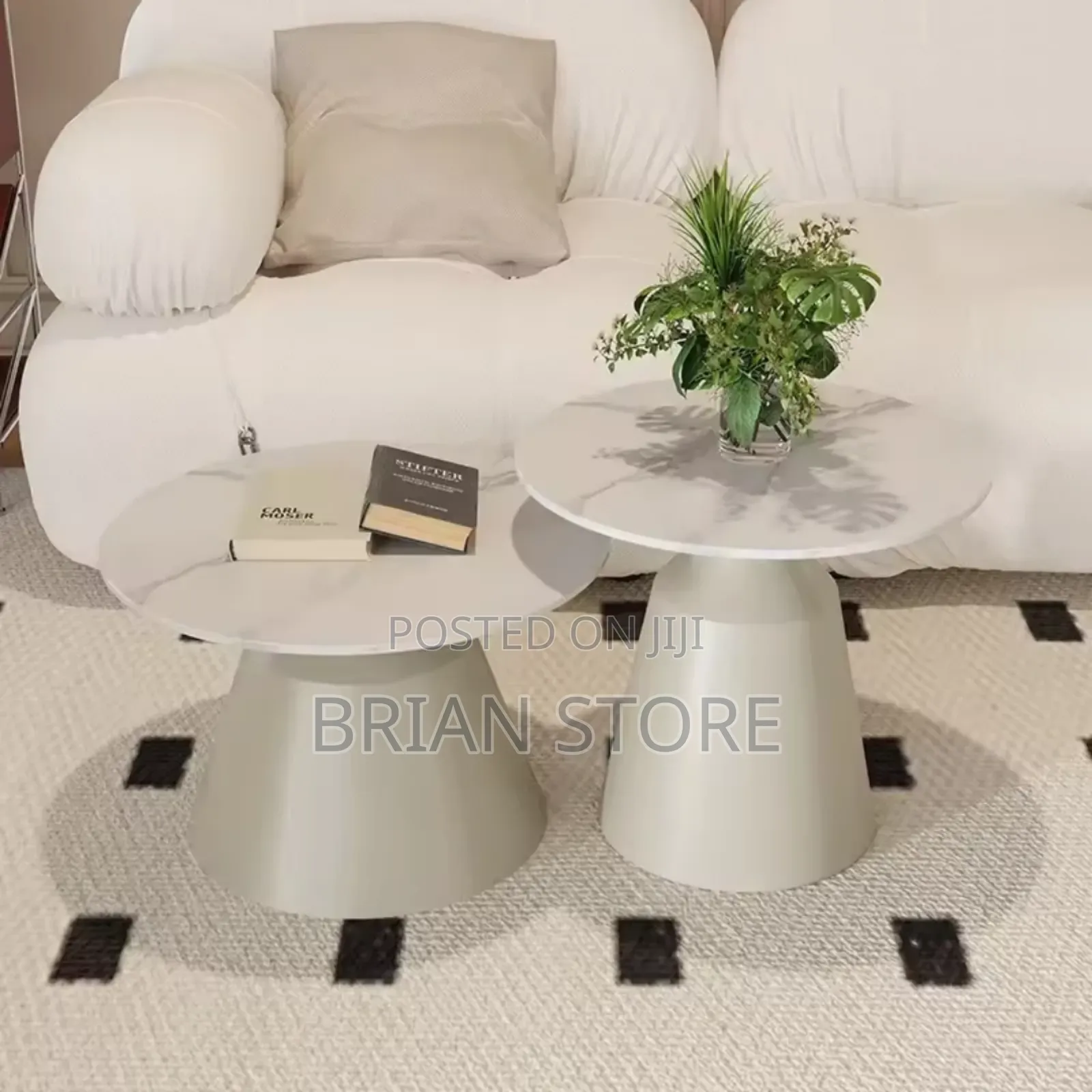 2 In1 Marble Top Coffee Table