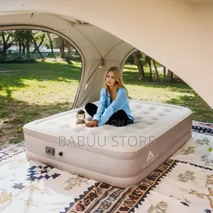 Airbed With Building Home