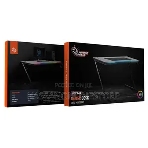 Porodo Gaming Pdx544 Gaming Desk - Black