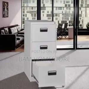 3 Metal Lockable Drawers