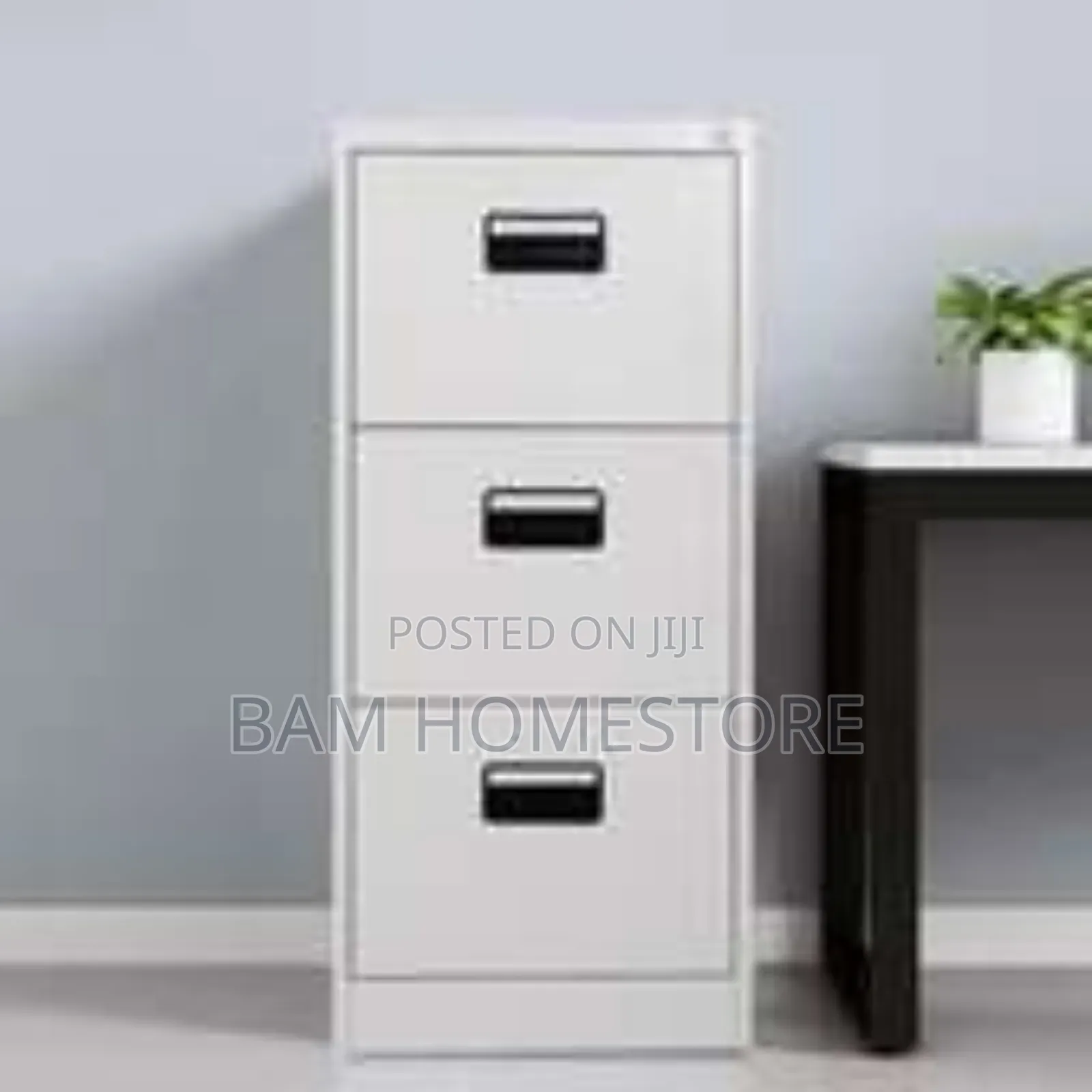 3 Metal Lockable Drawers