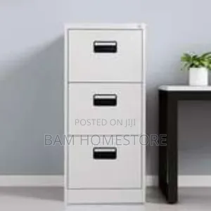 3 Metal Lockable Drawers