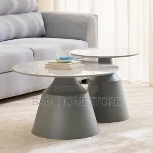 2 in 1 Demure Marble Top Coffee Table