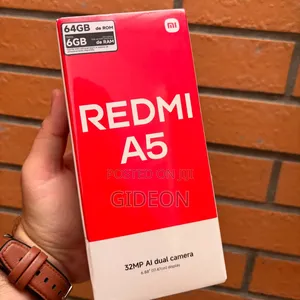 New Xiaomi Redmi A5 4G 64 GB Black