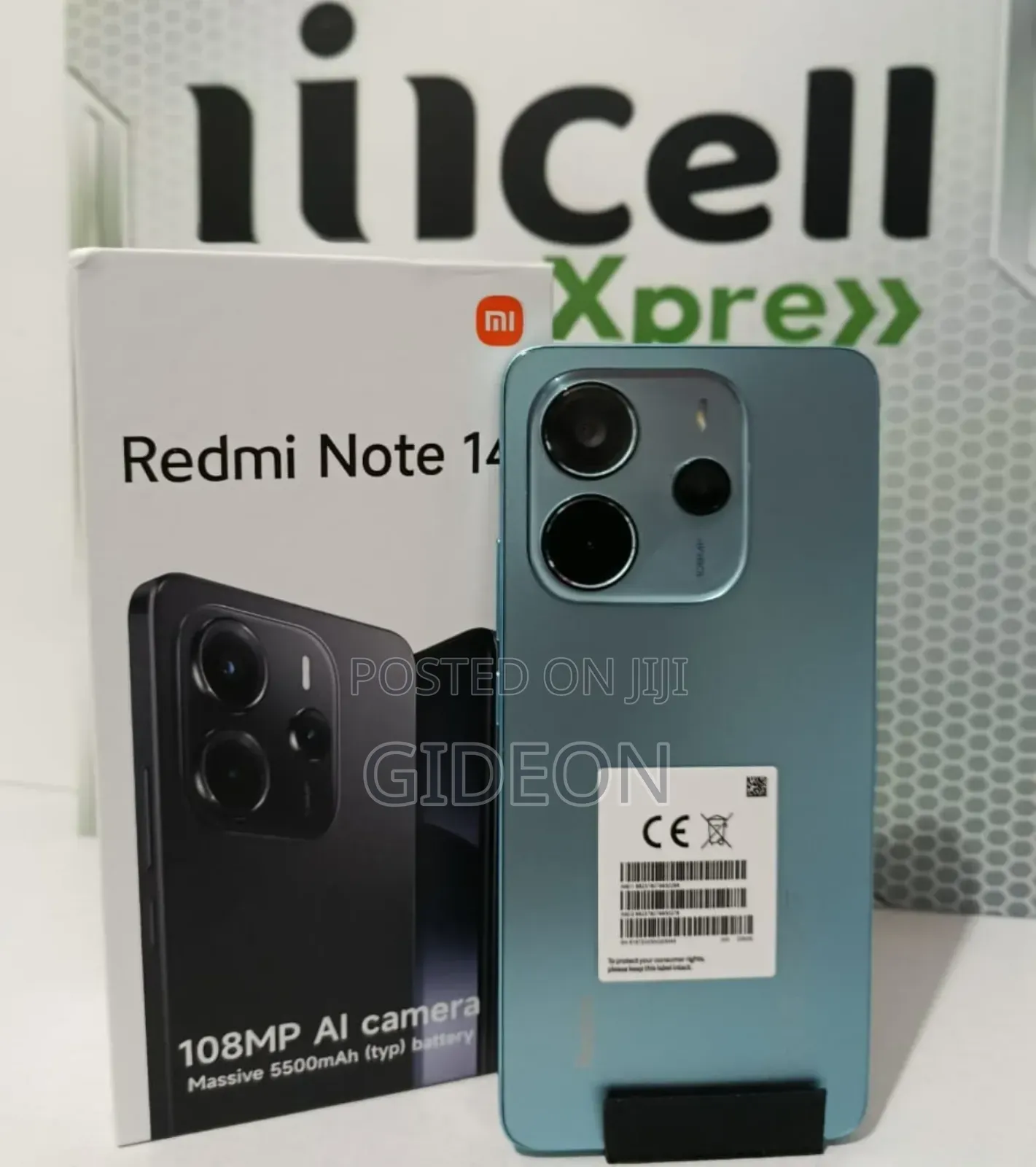 New Xiaomi Redmi Note 14 128 GB Black