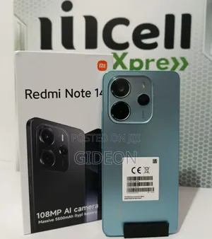 New Xiaomi Redmi Note 14 128 GB Black