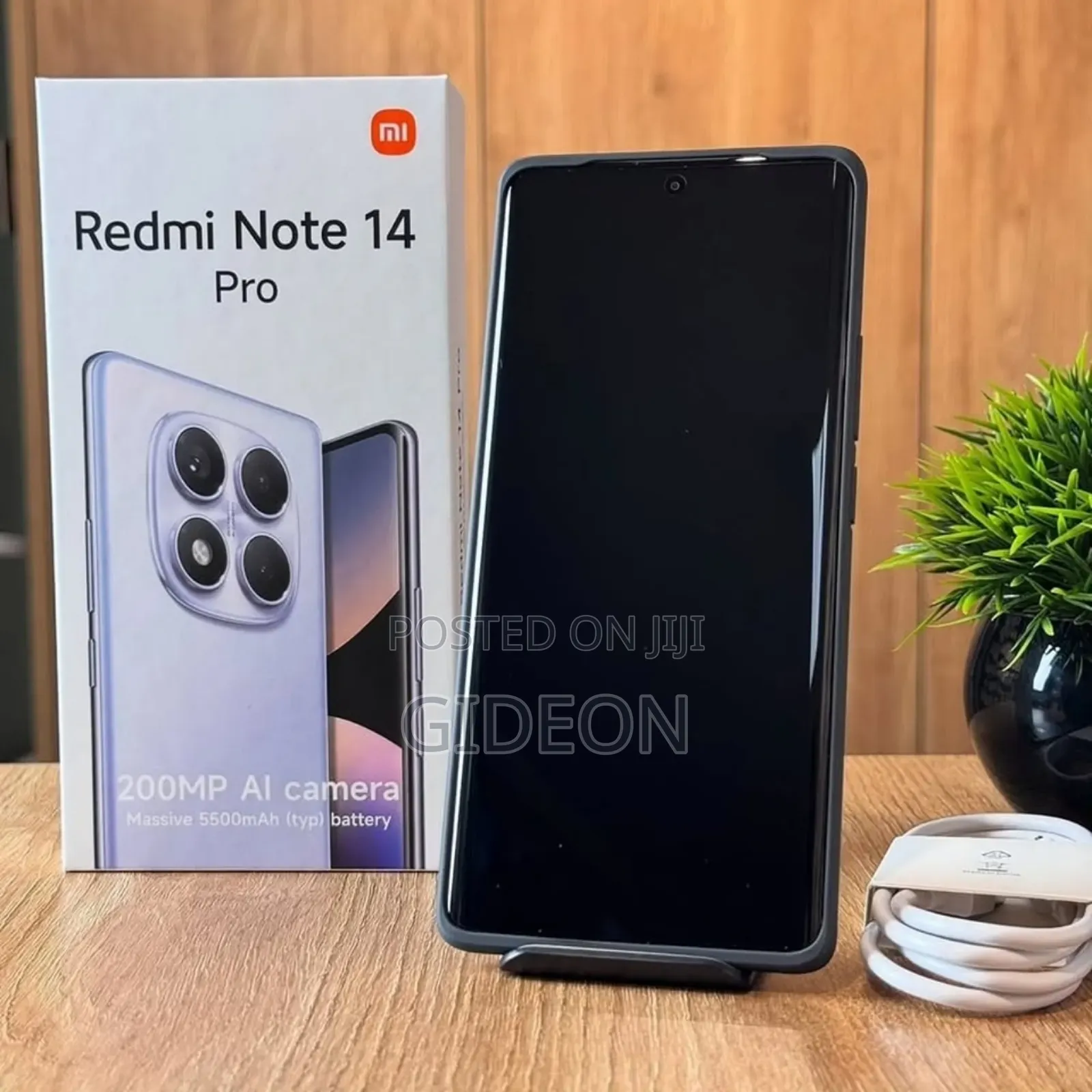 New Xiaomi Redmi Note 14 Pro 256 GB Black
