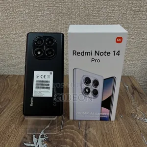 New Xiaomi Redmi Note 14 Pro 256 GB Black