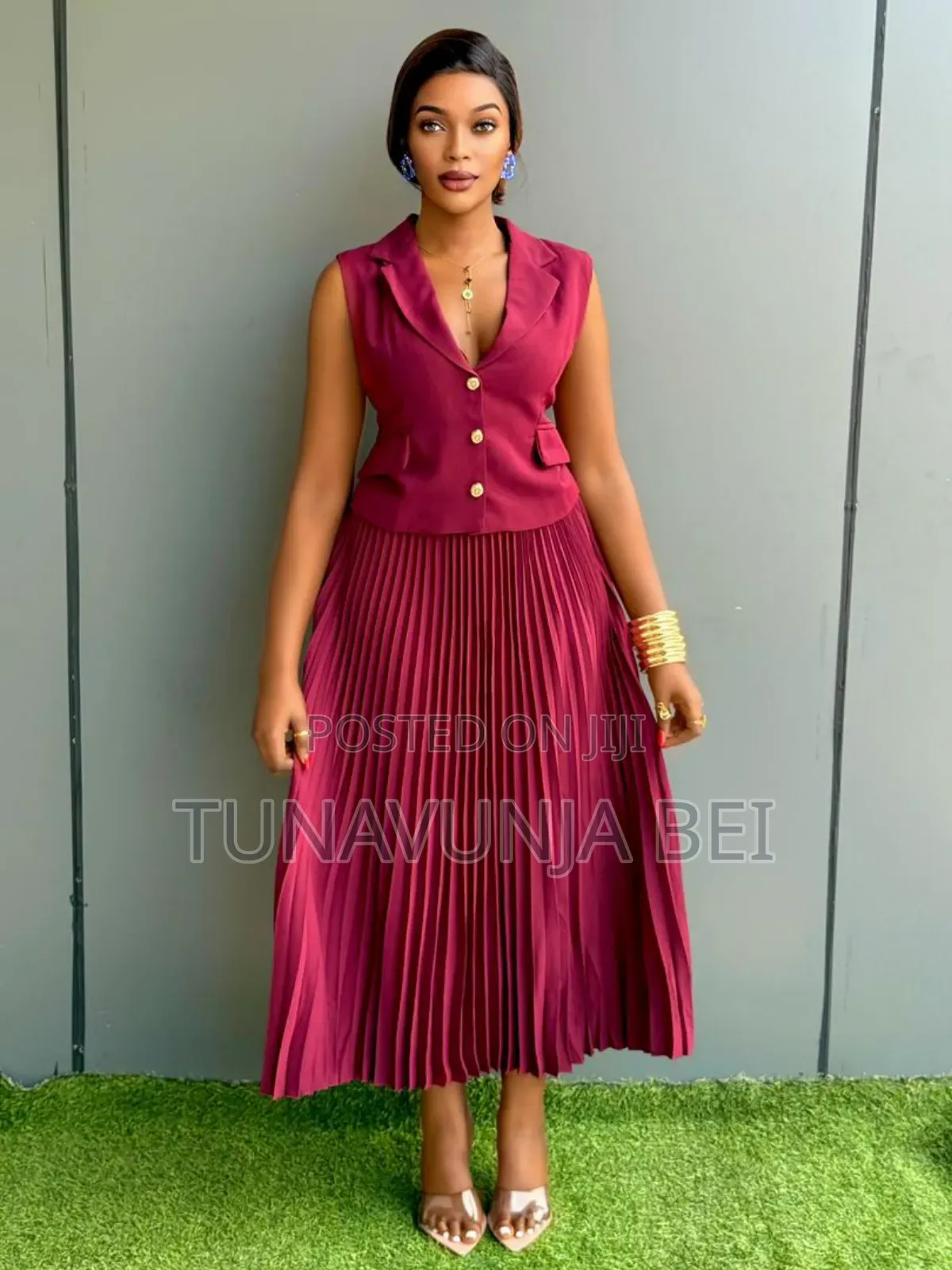 Pleated Luxury Set