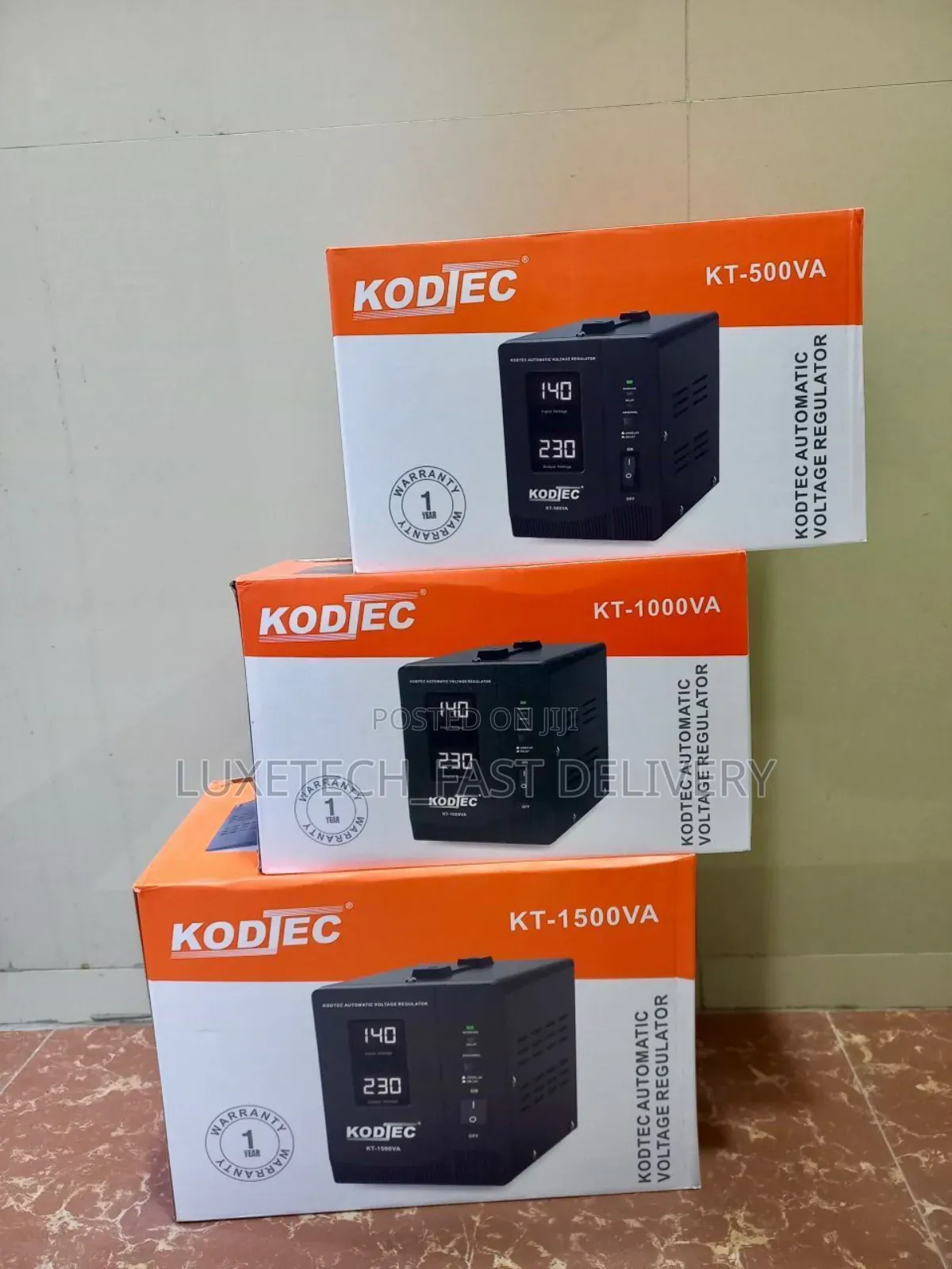 Kodtec 500w Automatic Voltage Regulators/Stabilizers