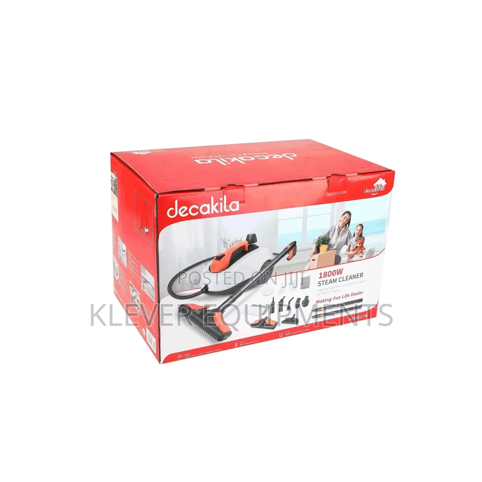 Decakila Steam Cleaner Keen017w