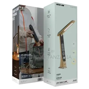 Table Lampgreen Lion Led Table Lamp - Wooden