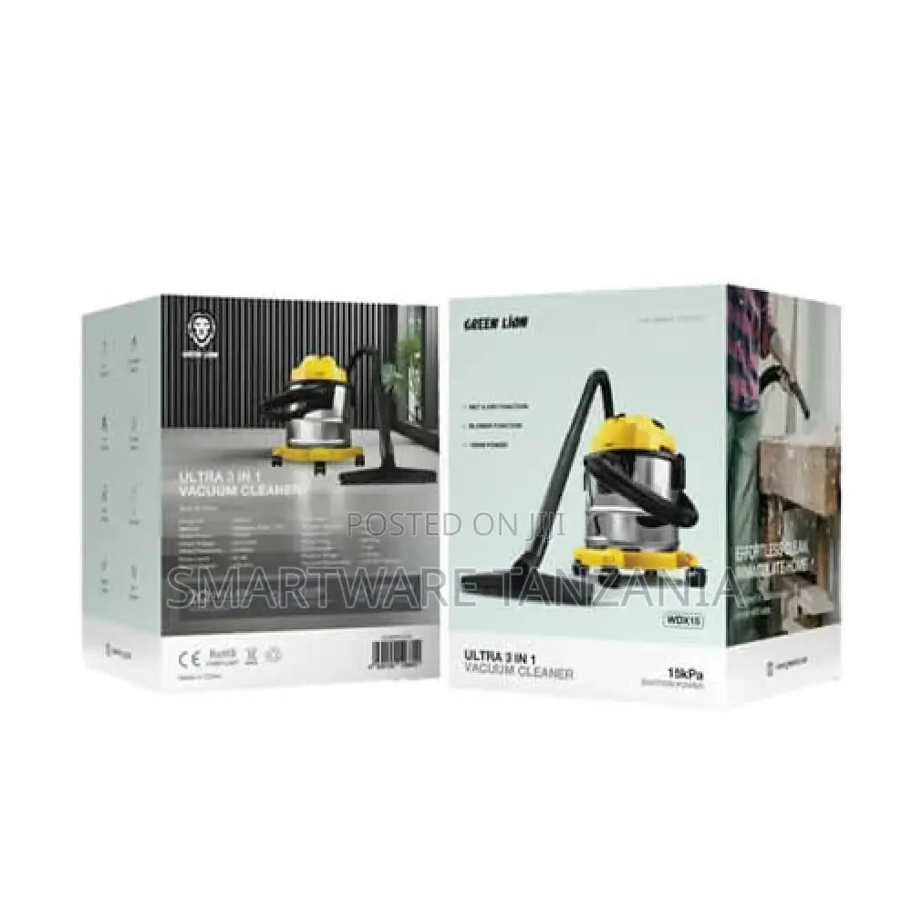 Wet Dry Vacuum Cleaner, 12 Liter Container, Home Cleaning