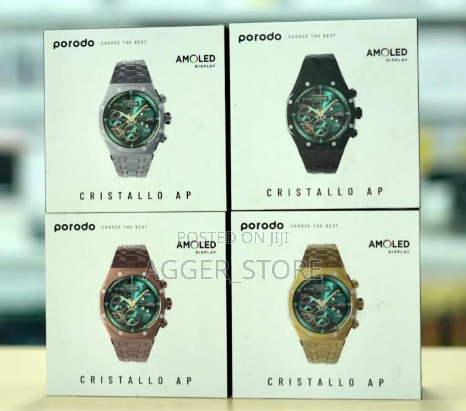 Porodo Cristallo Smartwatch