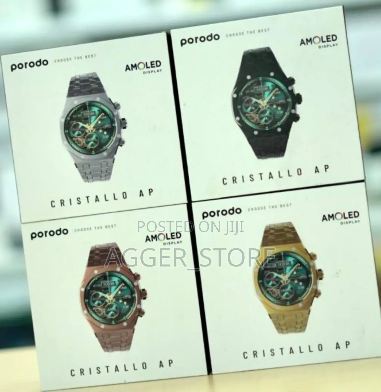 Porodo Cristallo Smartwatch