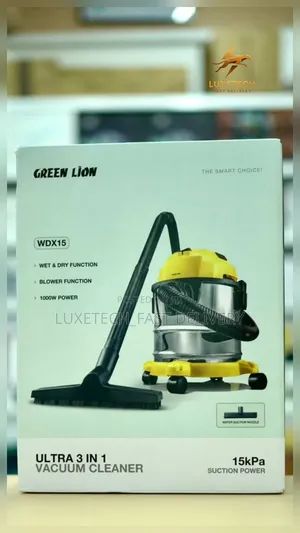 Green Lion Wet and Dry Vacuum Cleaner 12 Liters