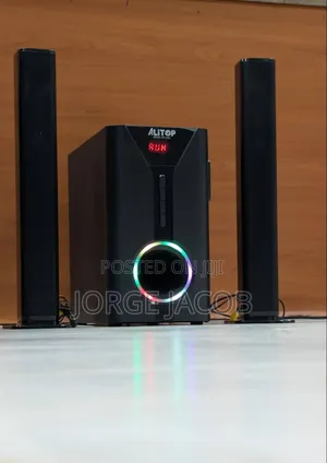 Alitop Subwoofer With Two Bar Speakers.