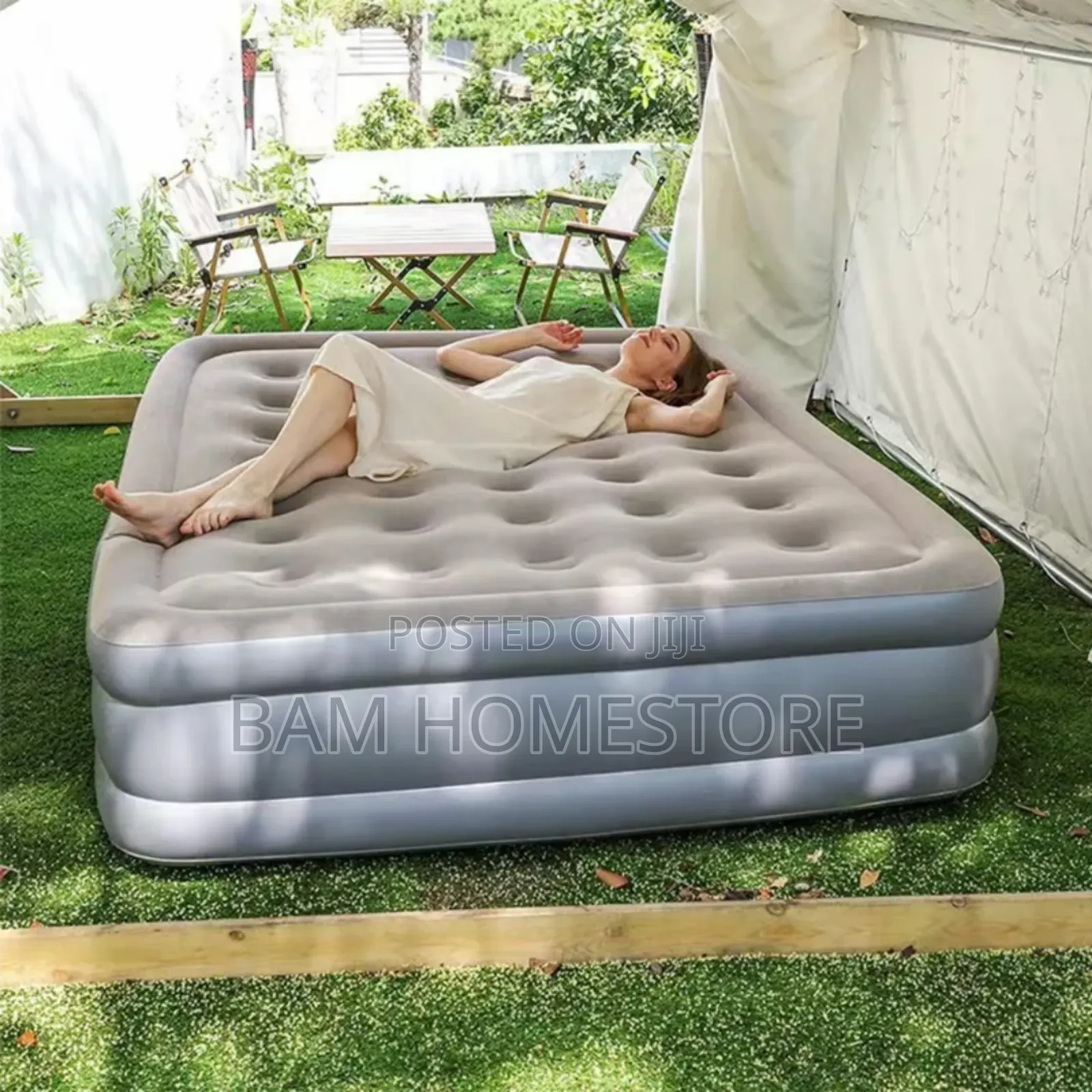 Airbed 5*6 With 2 Pillows