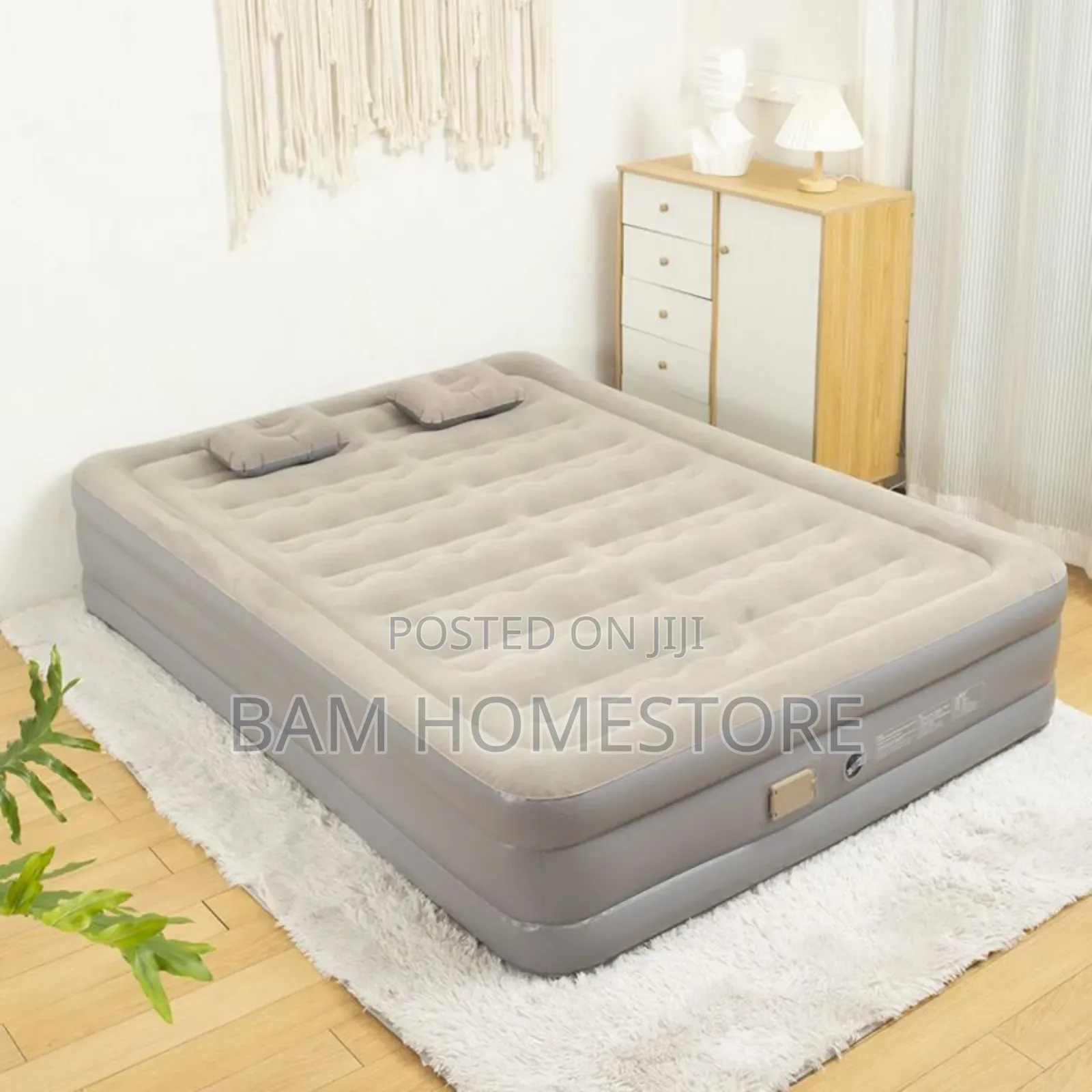 Airbed 5*6 With 2 Pillows
