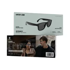 Green Lion Sydney Smart Glasses - Black