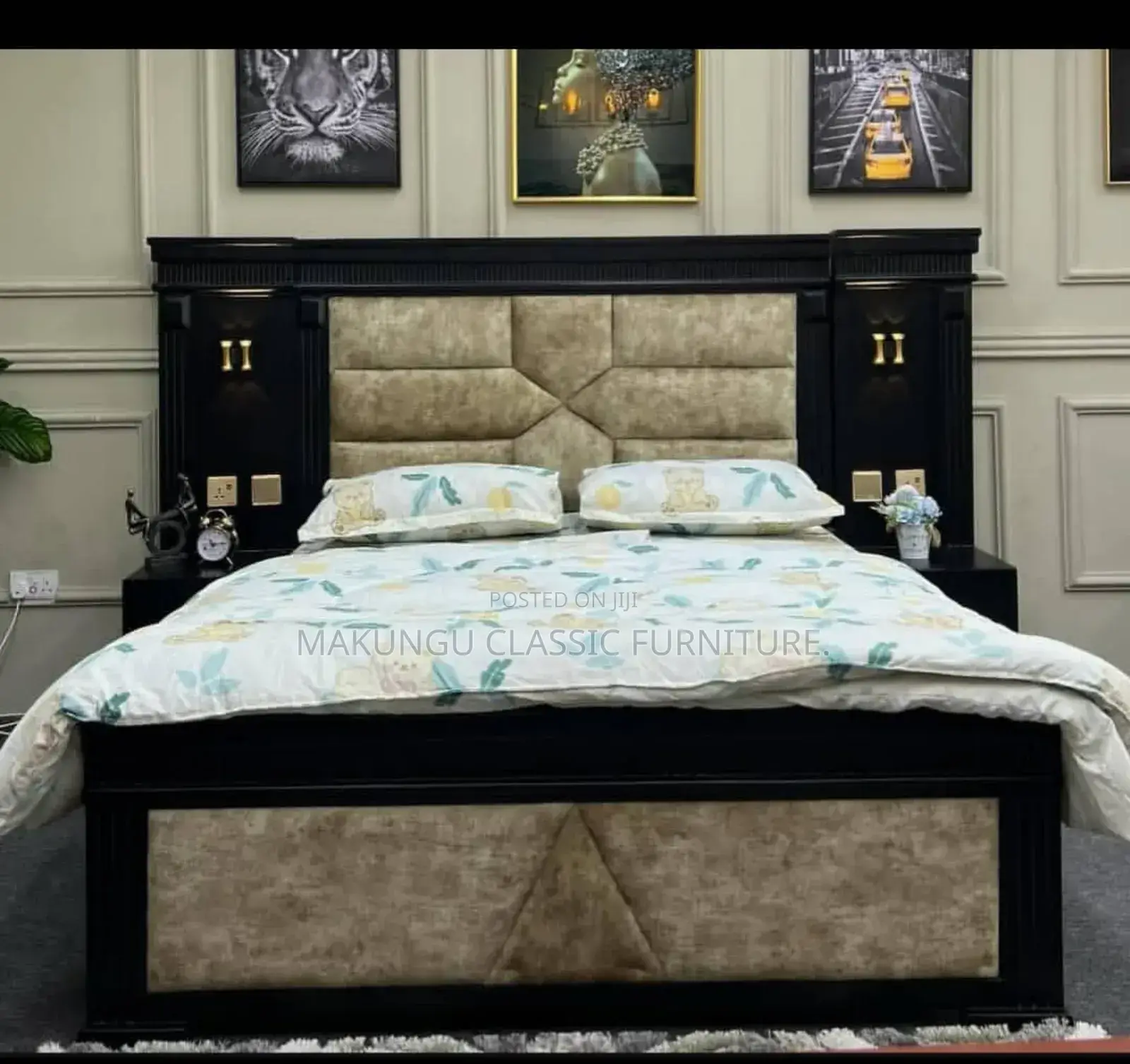 Amapiano Bed Size 5/6 With Light Feature