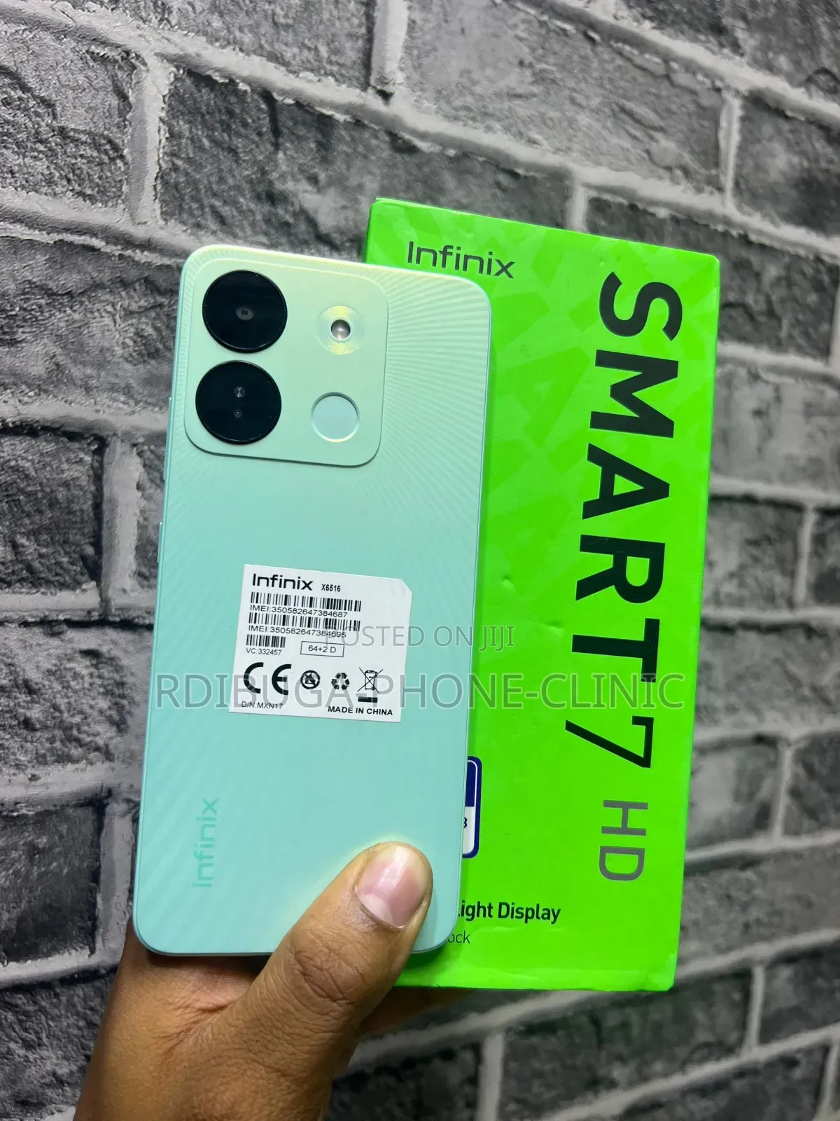 New Infinix Smart 7 HD 64 GB Green