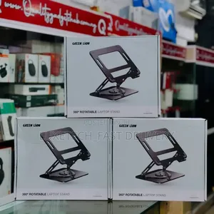 Premium Green Lion 360° Rotating Laptop Stand – Durable