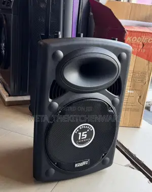 Kodtec Rechargeable Speaker With 2 Wireless Mic 15inch