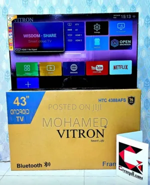 Vitron Smart Tv Inch 43 With Bluetooth