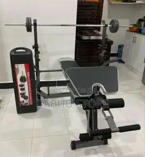 Complete Set Ya Bench Na Dumbbell 50kg