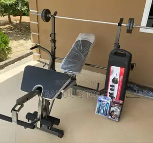 Complete Set Ya Bench Na Dumbbell 50kg