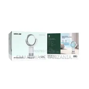 Green Lion Air Ring Cooler Electric Bladeless Fan - White