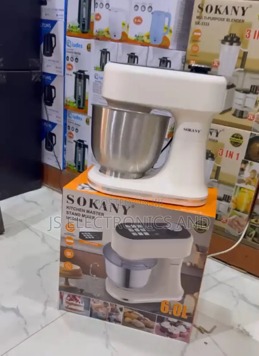 Sokany Stand Mixer Kitchen Master 6l Touch Control Original