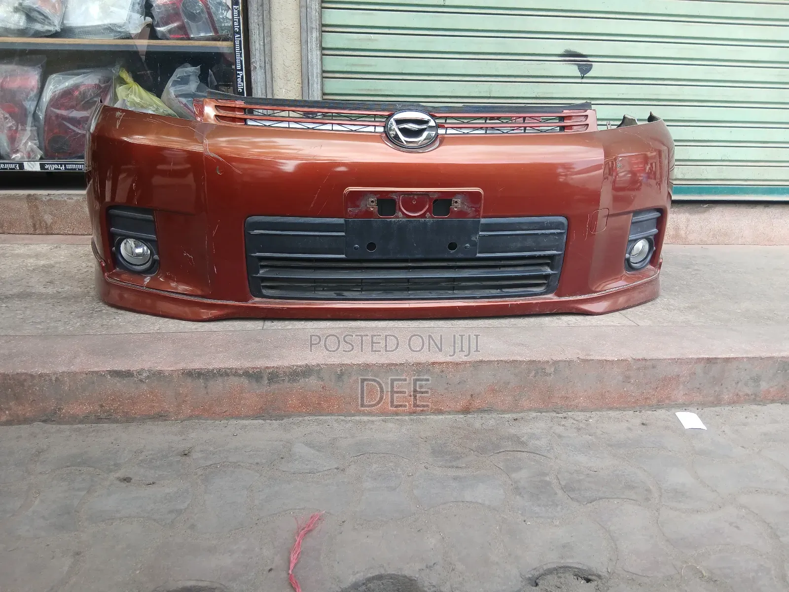 Front Bumper for a Toyota Corolla Rumion.