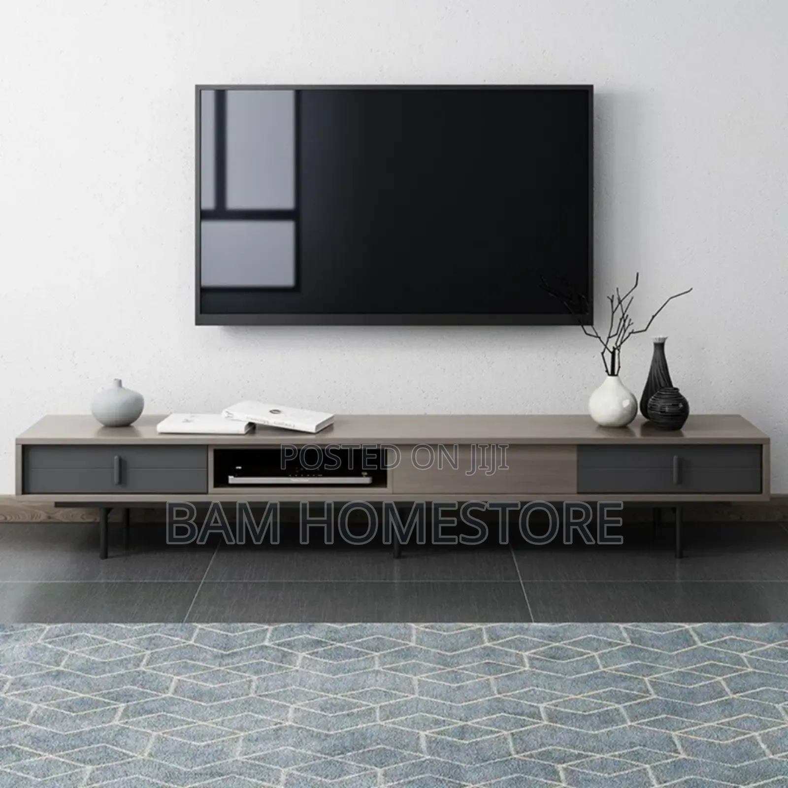 Wooden Showcase / Console Table 200 Cm