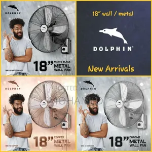 Feni Kubwa Ya Ukutani Size 18 Brand Dolphin