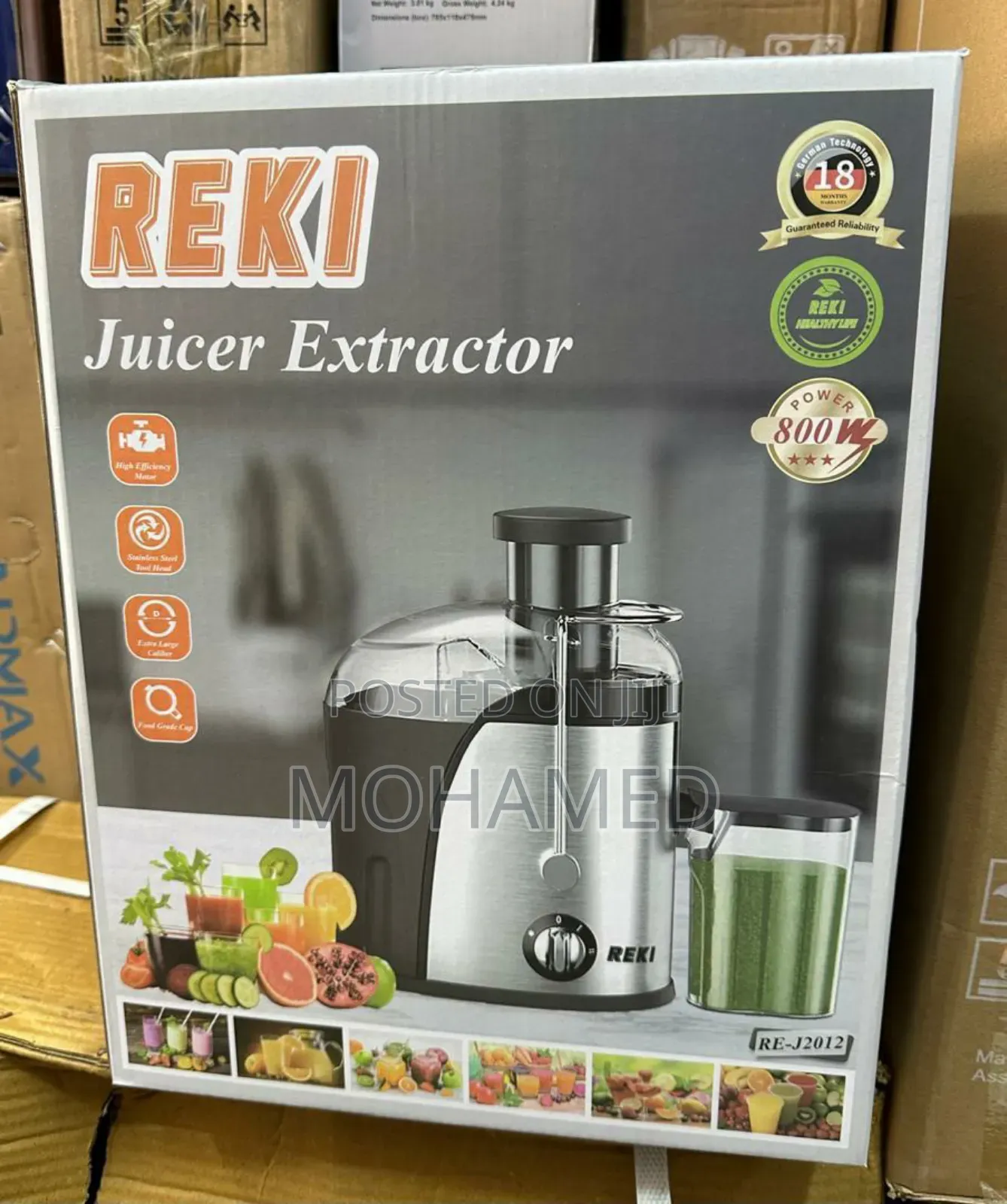 Reki Juicer Extractor
