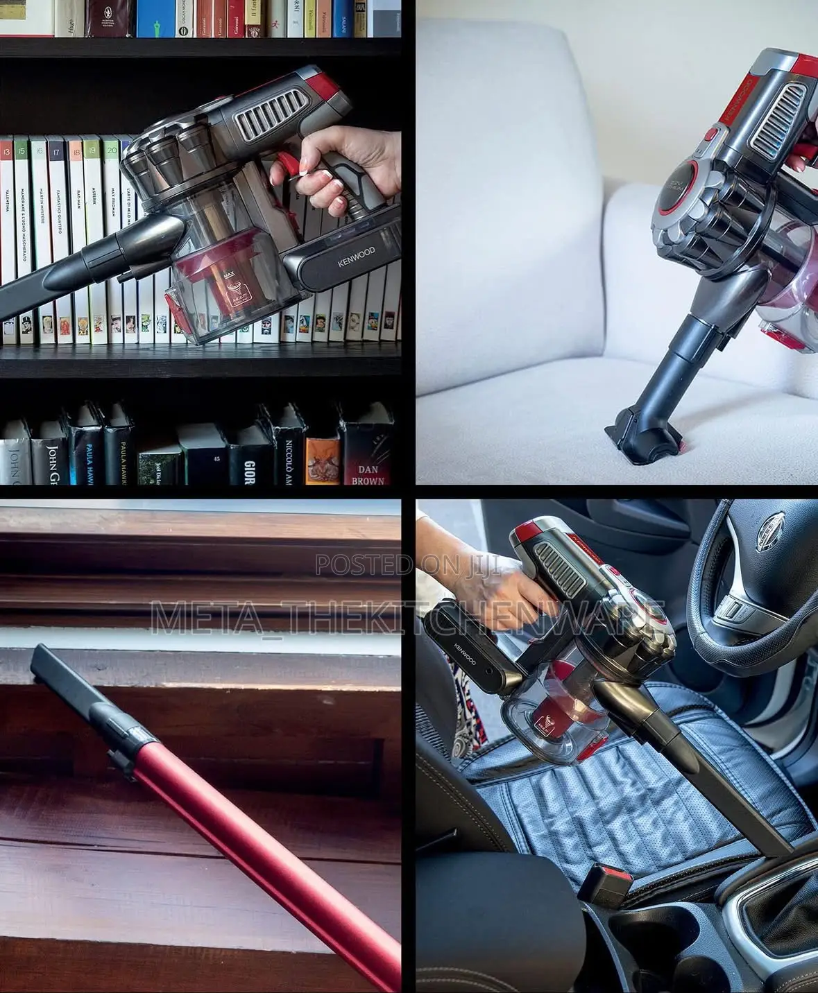 Kenwood Cordless Vacuum Cleaner 2in1 Svm12.000rd