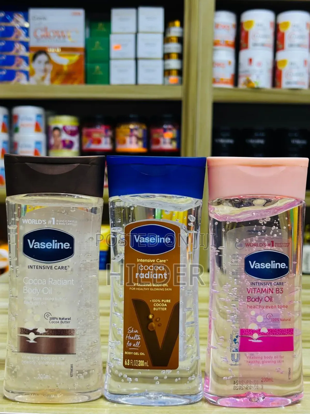 Vaseline Body Oils