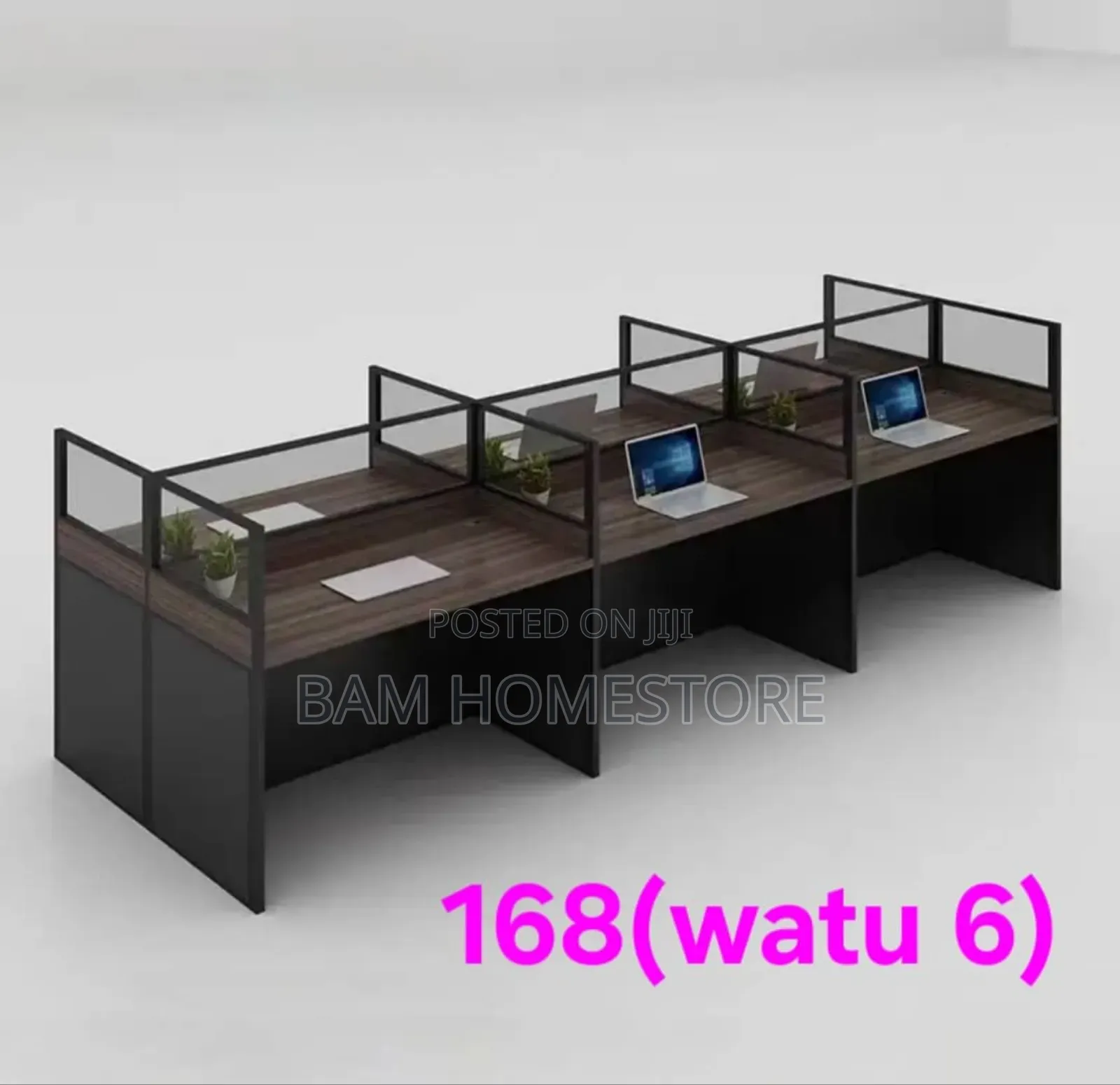 Modern Office Desk/Working Station for 6 Staffs