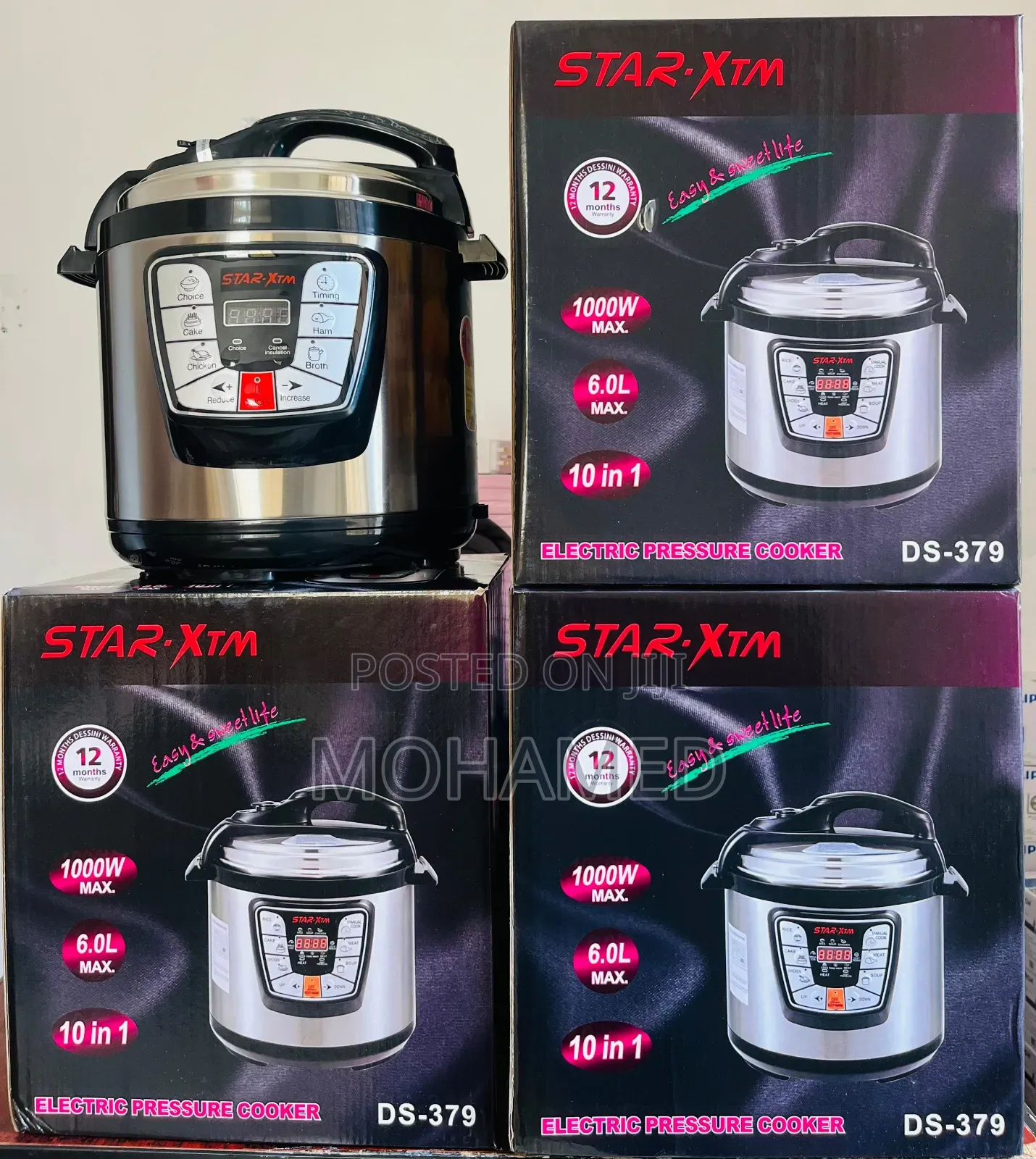 Star XTM Pressure Cooker Lita 6