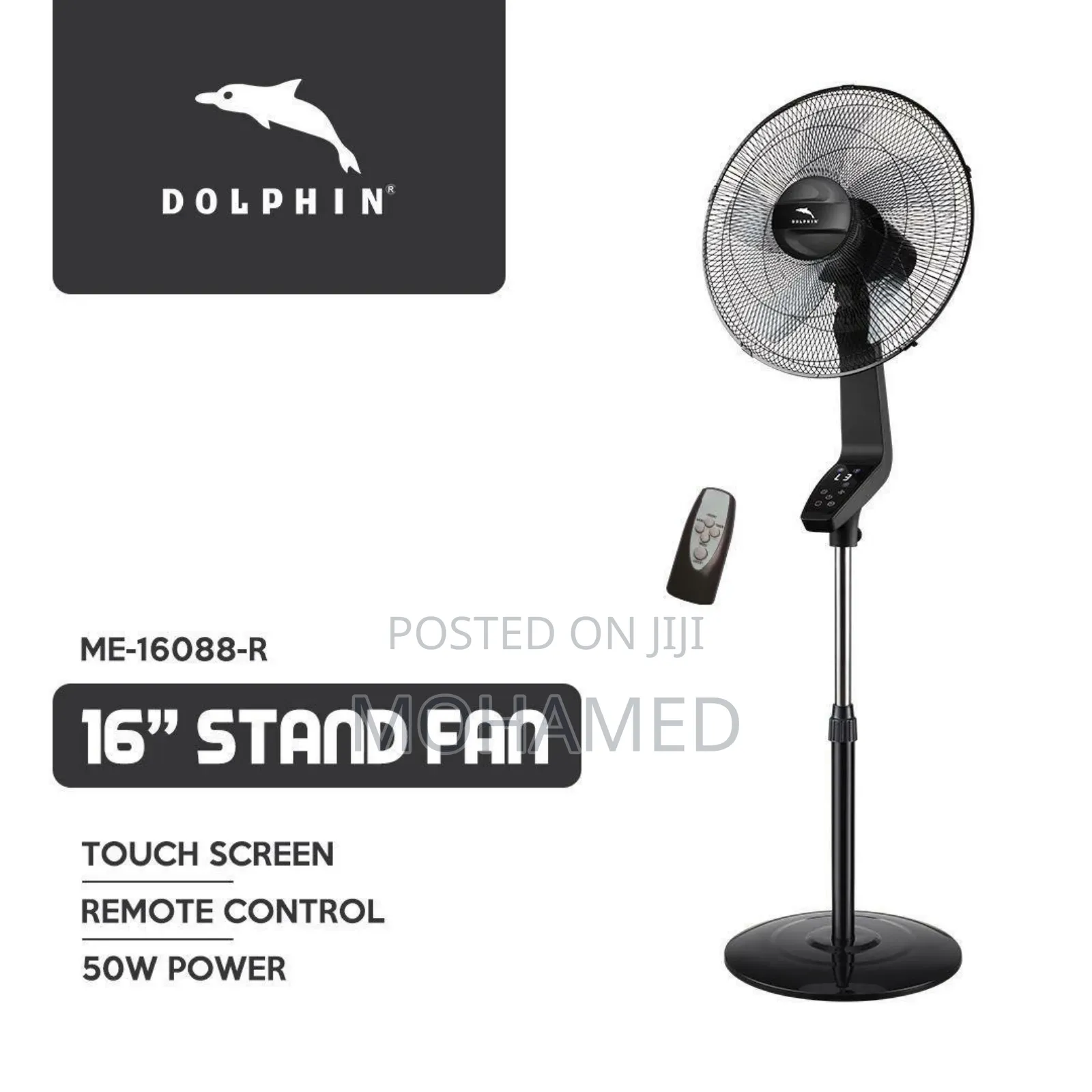 Dolphins Standing Fan