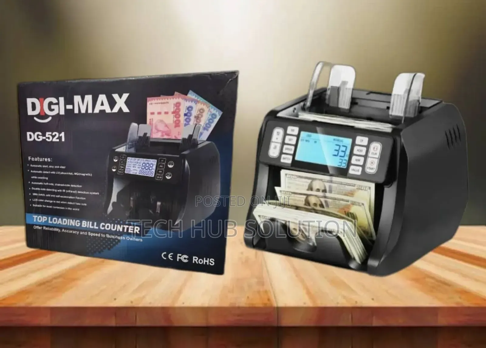 Digimax Dg 521 Bill Counter