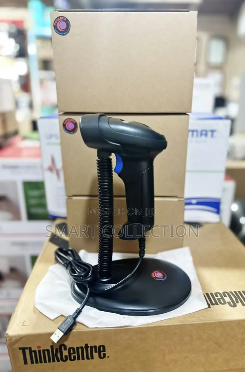 Coolbell Usb Barcode Scanner With Stand