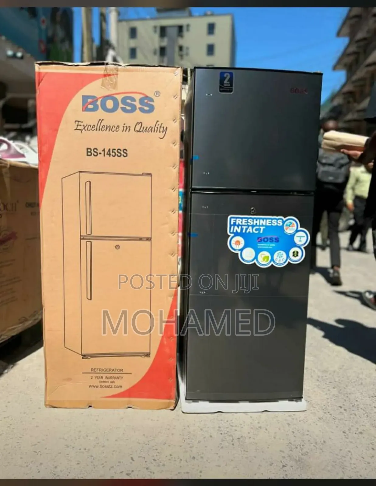 Boss Fridge Lita 145 Model Ss