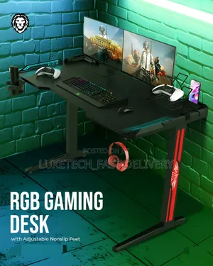 Green Lion RGB Gaming Desk/Table