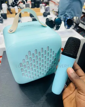 Rock Box Portable Karaoke Speaker With Wireless Mic