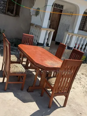 Dinning Table Viti 6 Clean Mbao Mninga