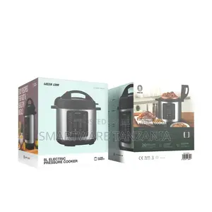 Green Lion 8l Electric Pressure Cooker - Black